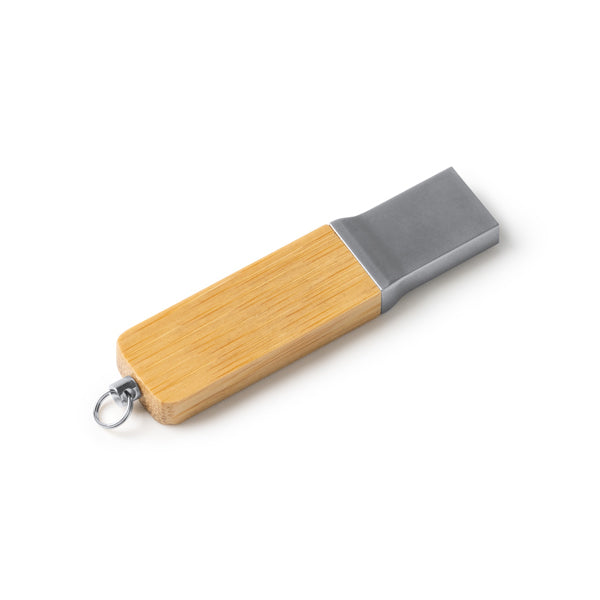 Stamina Netix bamboo USB flash drive, ready for logo printing