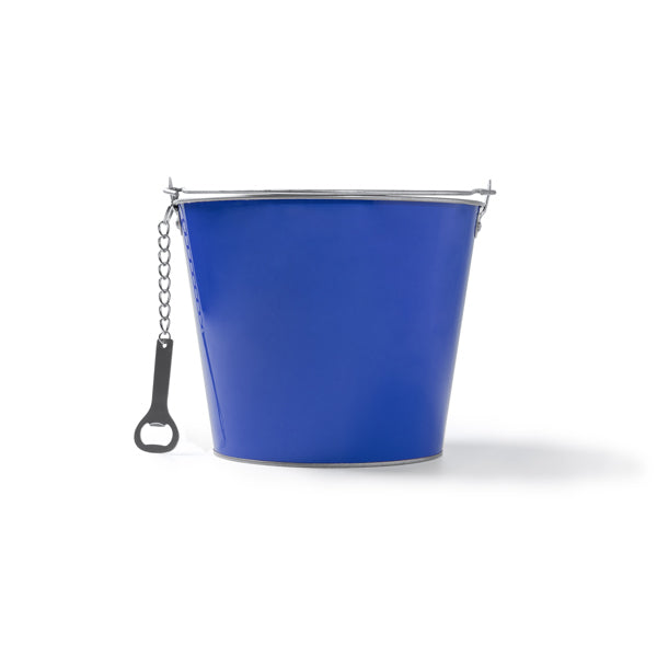Stamina Lambic aluminium bottle opener in royal blue, ready for logo printing