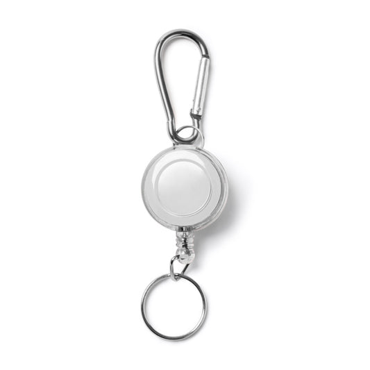 Stamina Doki pS keyring in white, ready for logo printing