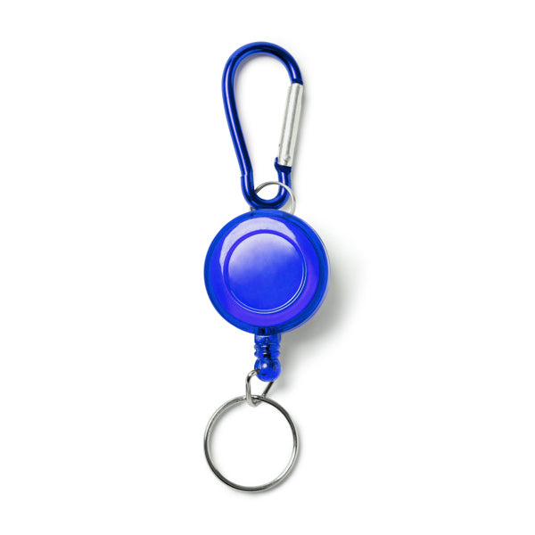 Stamina Doki pS keyring in royal blue, ready for logo printing
