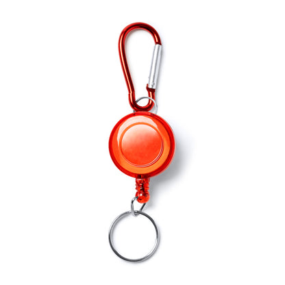 Stamina Doki pS keyring in red, ready for logo printing