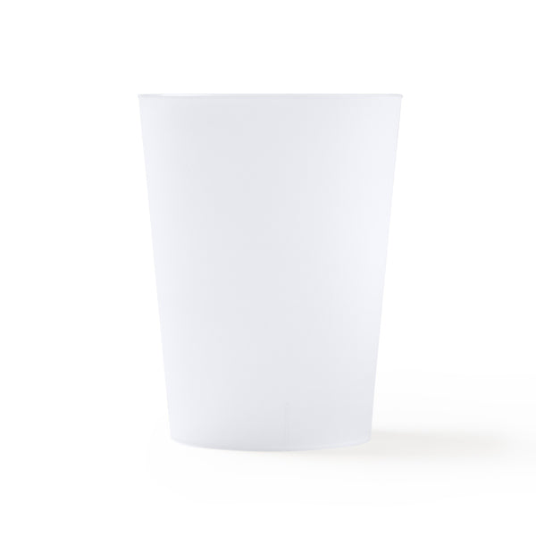 Stamina Pontal pP cup 500 ml in transparent, ready for logo printing