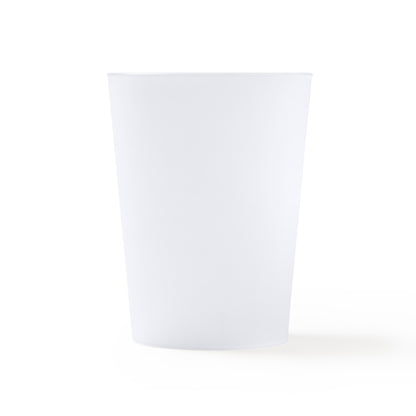 Stamina Pontal pP cup 500 ml in transparent, ready for logo printing