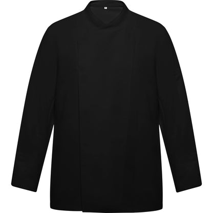 Roly WRK Dabiz unisex jacket in black, ready for logo printing or embroidery