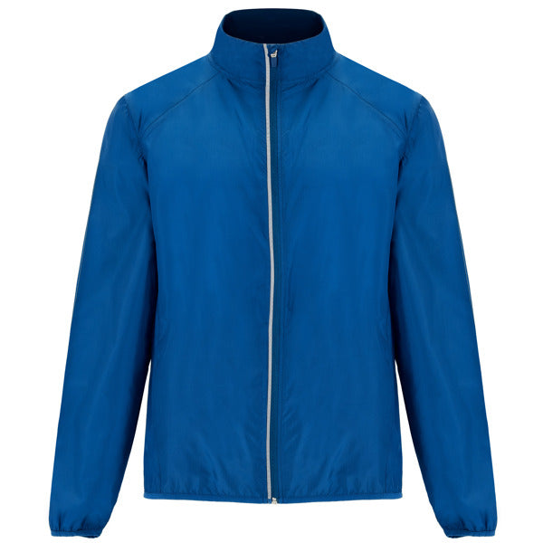 Roly Glasgow men's windbreaker in royal blue, ready for logo printing or embroidery