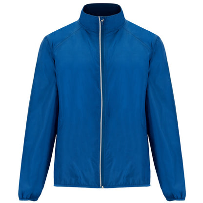 Roly Glasgow men's windbreaker in royal blue, ready for logo printing or embroidery