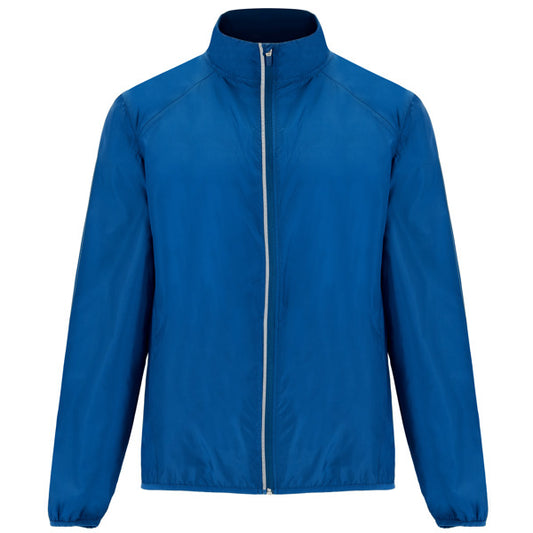 Roly Glasgow men's windbreaker in royal blue, ready for logo printing or embroidery