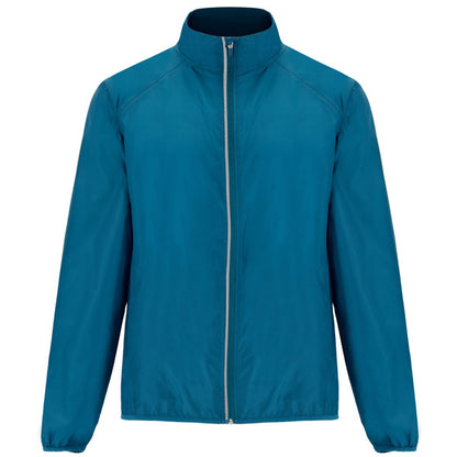 Roly Glasgow men's windbreaker in moonlight blue, ready for logo printing or embroidery