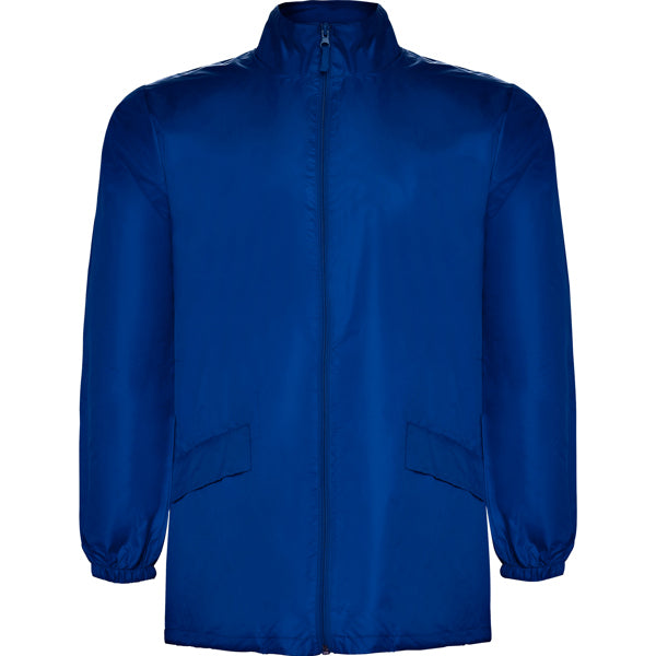 Roly Escocia men's jacket in royal blue, ready for logo printing or embroidery