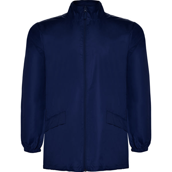 Roly Escocia men's jacket in navy blue, ready for logo printing or embroidery