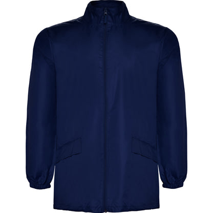 Roly Escocia men's jacket in navy blue, ready for logo printing or embroidery