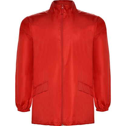 Roly Escocia men's jacket in red, ready for logo printing or embroidery