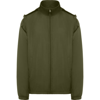 Roly Makalu men's jacket in army green, ready for logo printing or embroidery