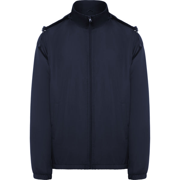Roly Makalu men's jacket in navy blue, ready for logo printing or embroidery