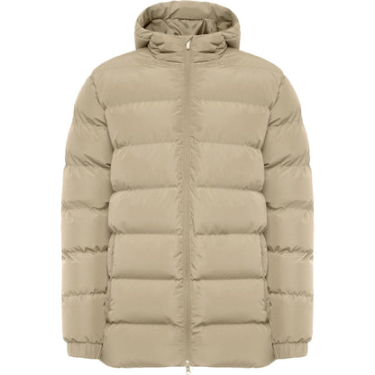 Roly Nepal unisex parka in dark sand, ready for logo printing or embroidery