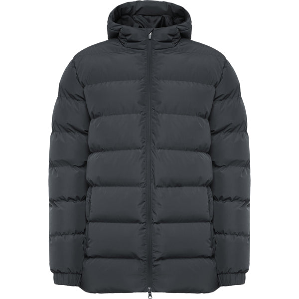 Roly Nepal unisex parka in dark lead, ready for logo printing or embroidery