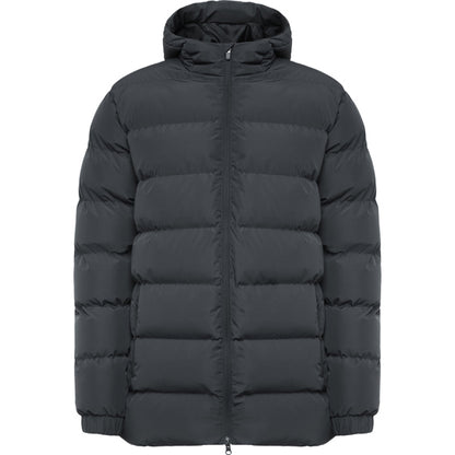 Roly Nepal unisex parka in dark lead, ready for logo printing or embroidery