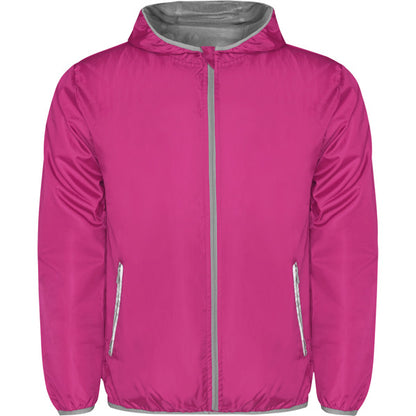 Roly Angelo unisex windbreaker in fluor pink, ready for logo printing or embroidery
