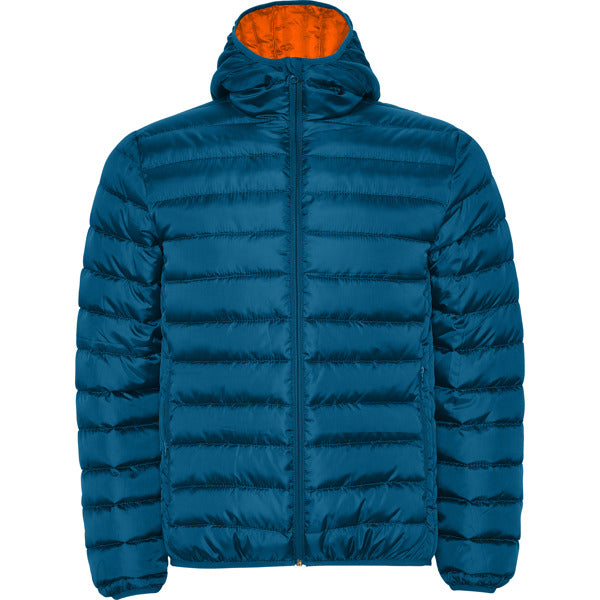 Roly Norway men's jacket in moonlight blue, ready for logo printing or embroidery