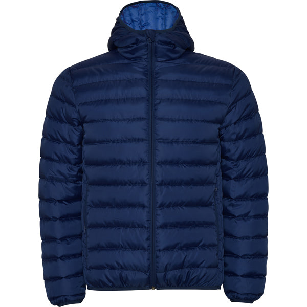 Roly Norway men's jacket in navy blue, ready for logo printing or embroidery