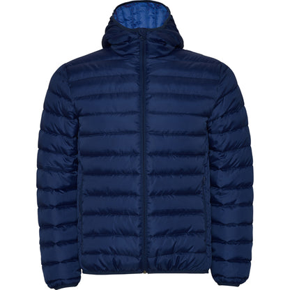 Roly Norway men's jacket in navy blue, ready for logo printing or embroidery