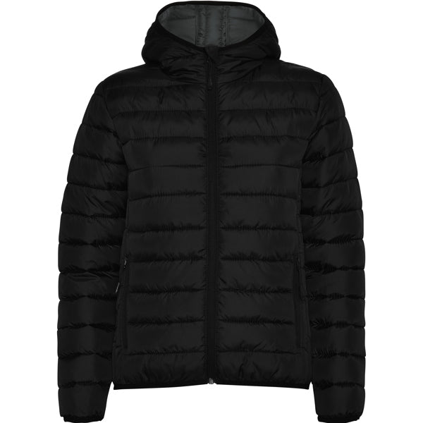 Roly Norway Woman women's jacket in black, ready for logo printing or embroidery