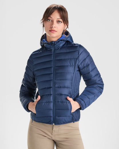 Roly Norway Woman women's jacket in black, alternative view, ready for logo printing or embroidery