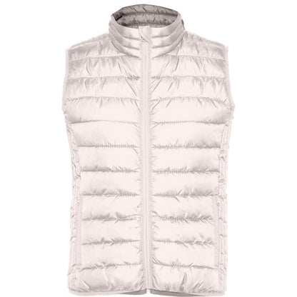 Roly Oslo Woman women's padded gilet in vintage white, ready for logo printing or embroidery