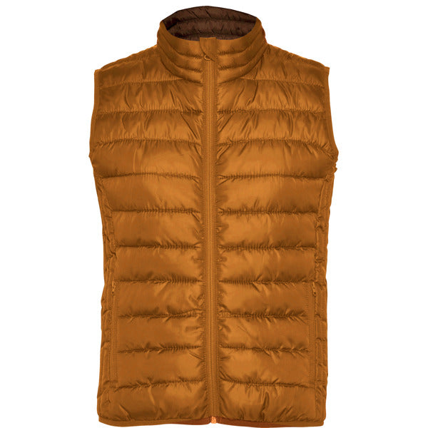 Roly Oslo Woman women's padded gilet in curry yellow, ready for logo printing or embroidery