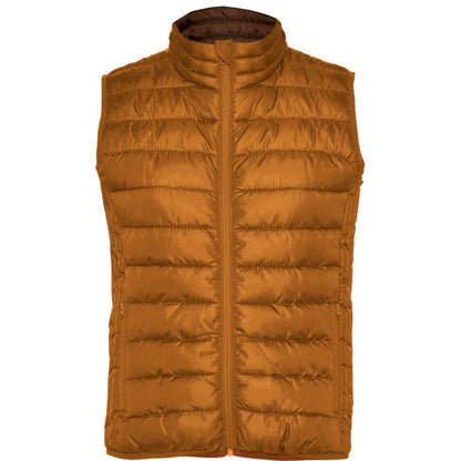 Roly Oslo Woman women's padded gilet in curry yellow, ready for logo printing or embroidery
