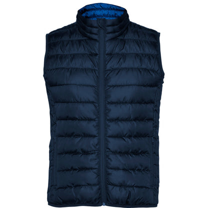 Roly Oslo Woman women's padded gilet in navy blue, ready for logo printing or embroidery