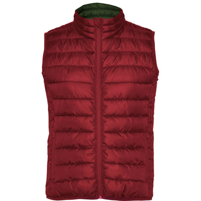 Roly Oslo Woman women's padded gilet in garnet, ready for logo printing or embroidery