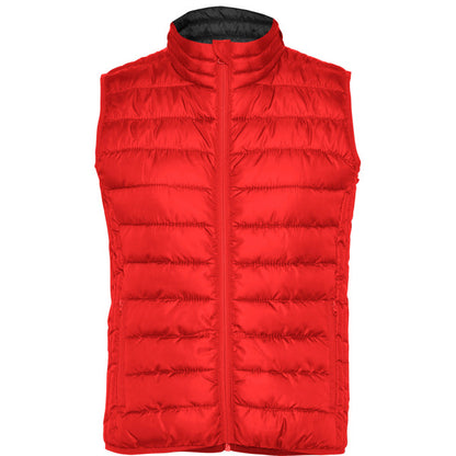 Roly Oslo Woman women's padded gilet in red, ready for logo printing or embroidery