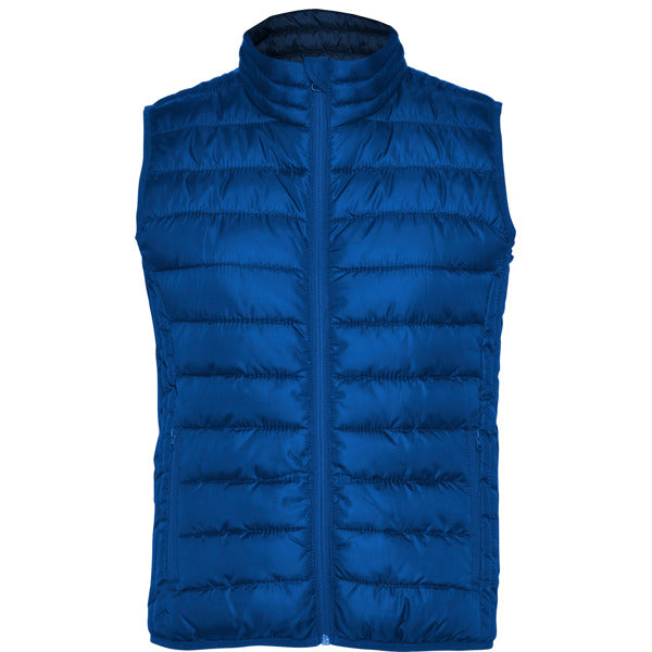Roly Oslo Woman women's padded gilet in electric blue, ready for logo printing or embroidery