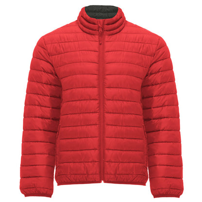Roly Finland men's padded jacket in red, ready for logo printing or embroidery