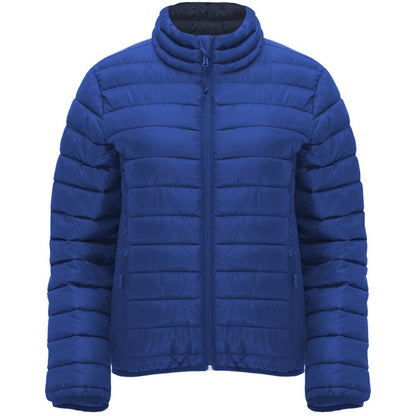 Roly Finland Woman women's padded jacket in electric blue, ready for logo printing or embroidery