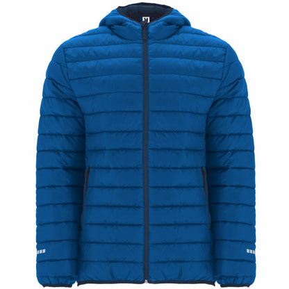 Roly Norway Sport men's parka in royal blue/navy blue, ready for logo printing or embroidery