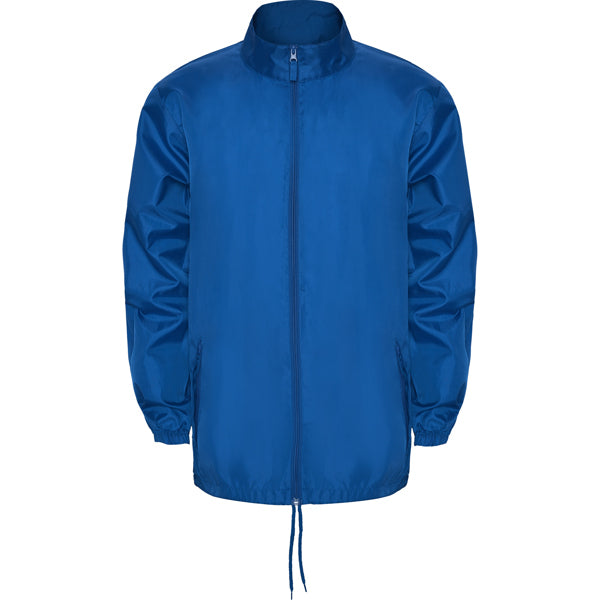 Roly Island men's jacket in royal blue, ready for logo printing or embroidery