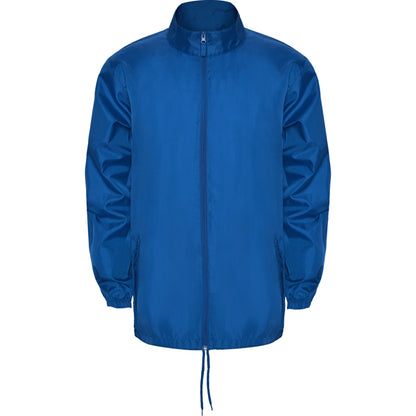 Roly Island men's jacket in royal blue, ready for logo printing or embroidery