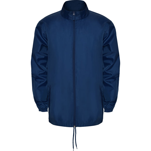 Roly Island men's jacket in navy blue, ready for logo printing or embroidery