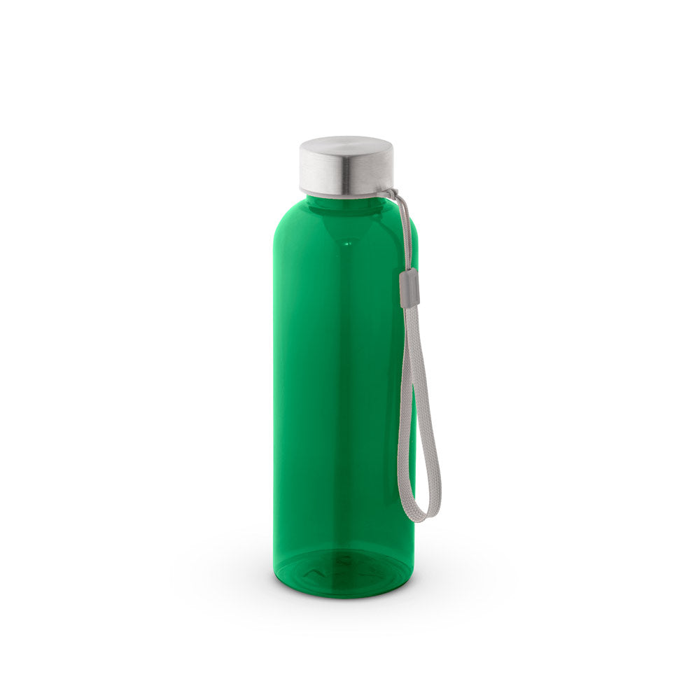 ENDERS M - Botella de PET reciclado (100% rPET) con acabado translúcido brillante 600 ml