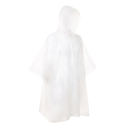 Stamina Vostok compostable PLA rain poncho, ready for logo printing