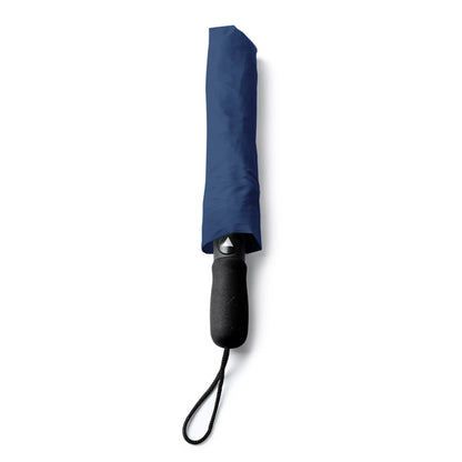Stamina Miyagi 190T pongee fabric umbrella in navy blue, ready for logo printing