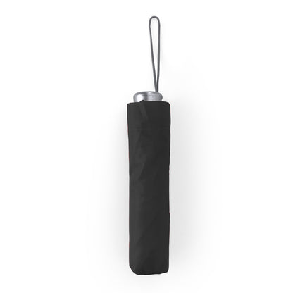 Stamina Yaku 190T polyester umbrella in black, ready for logo printing