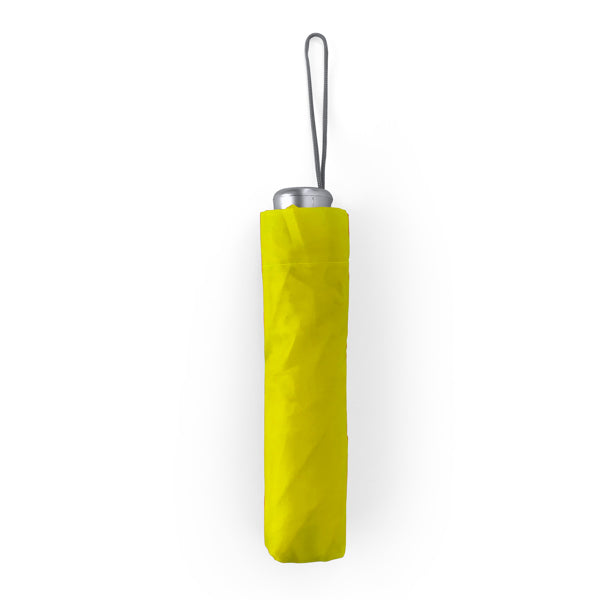 Stamina Yaku 190T polyester umbrella in yellow, ready for logo printing