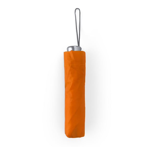 Stamina Yaku 190T polyester umbrella in orange, ready for logo printing