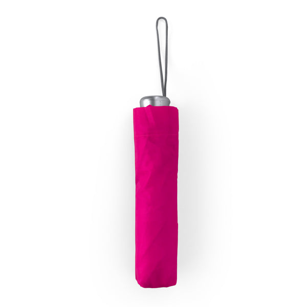 Stamina Yaku 190T polyester umbrella in fuchsia, ready for logo printing