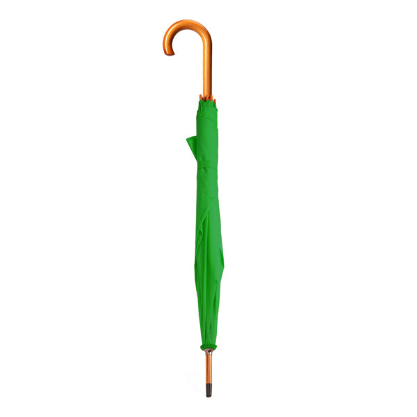 Stamina Lyse 190T polyester umbrella in fern green, ready for logo printing