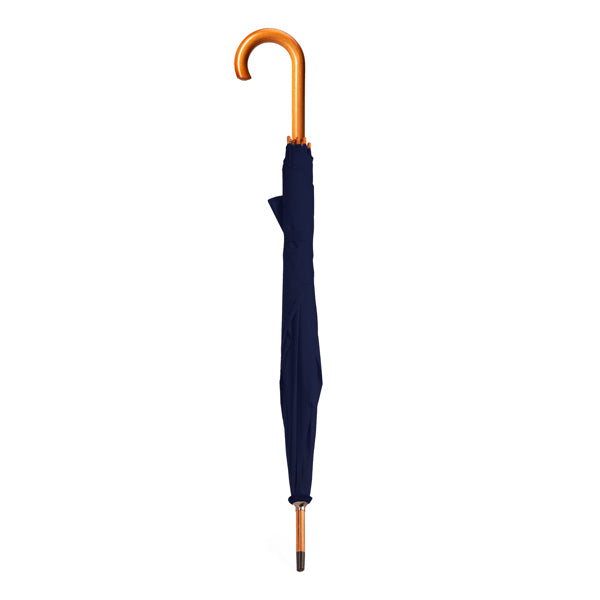 Stamina Lyse 190T polyester umbrella in navy blue, ready for logo printing
