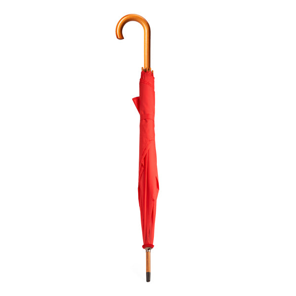 Stamina Lyse 190T polyester umbrella in red, ready for logo printing